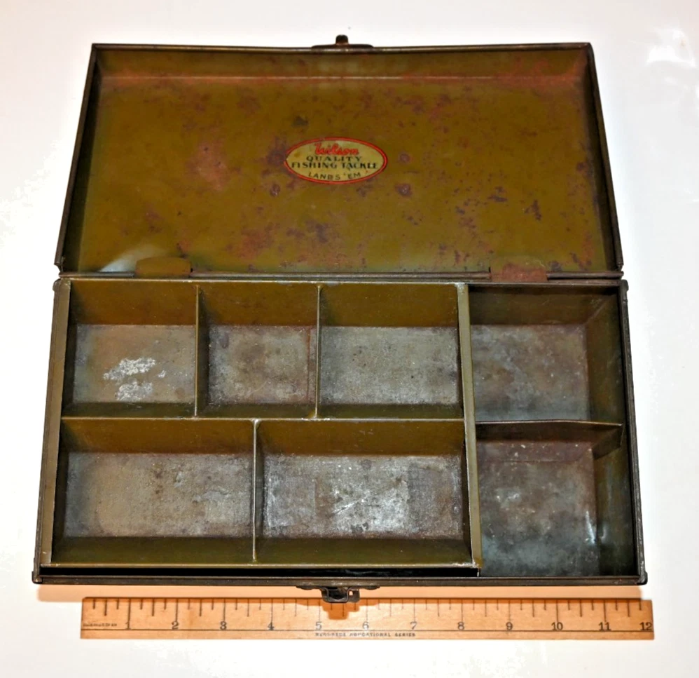Vintage Fishing Tackle Boxes for sale | eBay