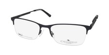 CHESTERFIELD 108XL EYEGLASS FRAME/EYEWEAR STAINLESS STEEL FASHION ACCESSORY MENS