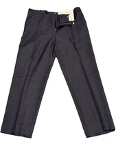 Club International Pure Virgin Wool Slacks Mens Size 36x30 Dress Pants FLAWS