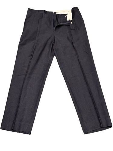Club International Pure Virgin Wool Slacks Mens Size 36x30 Dress Pants FLAWS