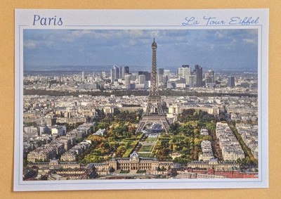 Postcard FR. The Eiffel Tower. Paris. France