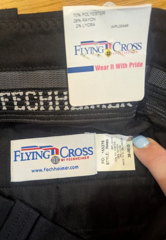 Flying Cross Deluxe Tactical Trousers 38 REG NWT Freedom Fit Uniform Fire Police - Image 3 of 4