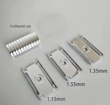 DISHI AX-SE Zinc alloy safety razor Scalloped Head Mild Medium Aggressive Option