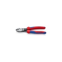 Knipex Kraftseitenschneider LäNge 200 Mm Poliert Form 0 Mehrkomponenten-HüLlen