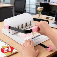 Cinch Book Binding Machine Spiral Coil Wire Thick Books Notebooks