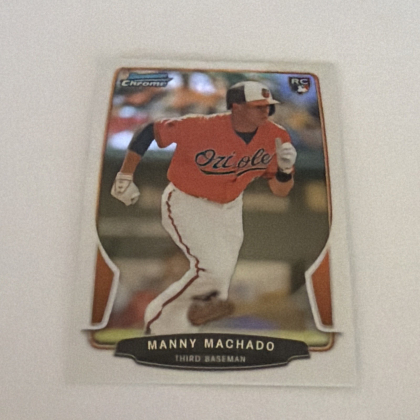 2013 Bowman Draft Picks & Prospects - Chrome Manny Machado #4 Refractor (RC)