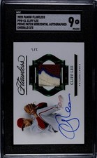 2025 Panini Flawless Cliff Lee Patch Auto #PPH-CL Emerald POP 5 (AU/MEM) SGC 9