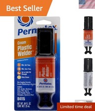 5-minute Plastic Weld Adhesive, 0.84 oz.,Black