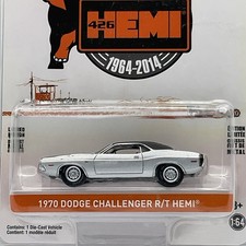 Greenlight 1/64 50 Years Hemi 1970 Dodge Challenger R/T Hemi (Silver)