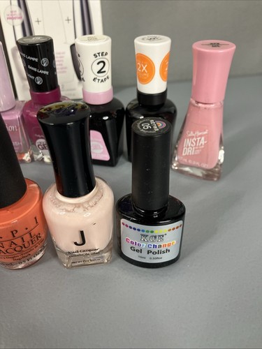 Nail Polish Sephora OPI Essie LA Colors Gel Lot Of 44 Total Bottles - Picture 4 of 13