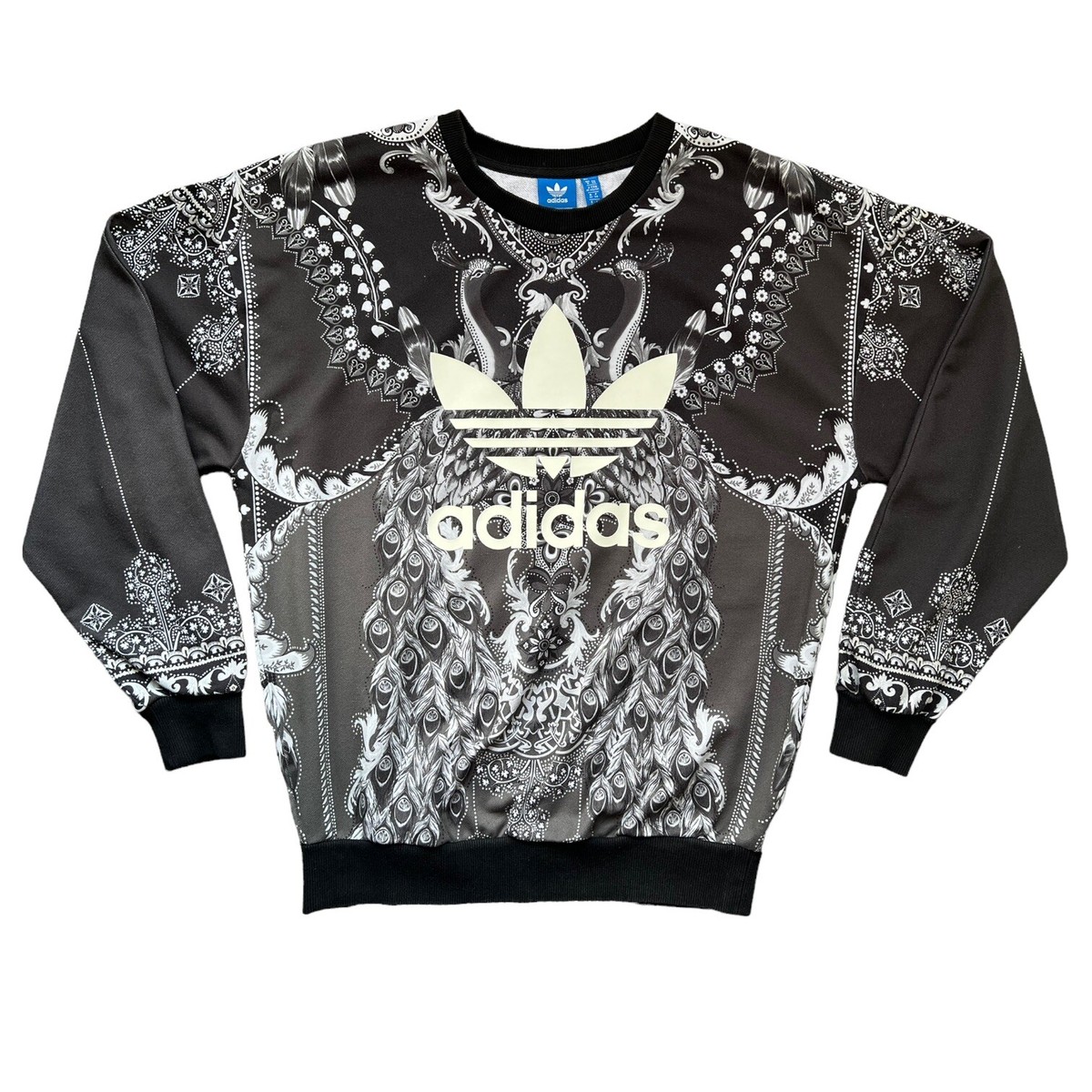 a*i様 Adidas originals Farm PAVAO 孔雀 XOT ✓ Adidas Originals X Farm Firebird Pavao Peacock Feather Sweater