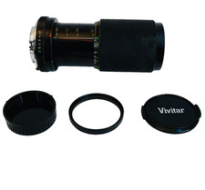 Vivitar 70-210 mm 1:4.5 MC Macro Focusing Zoom 52 mm Camera Lens w/ UV Filter