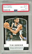 2012 Panini Tim Duncan PSA 8.5