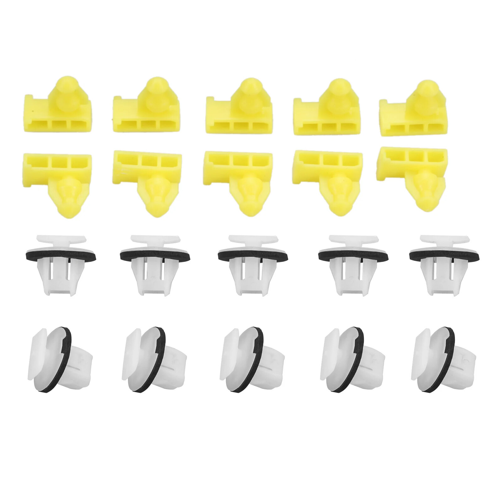 20pcs Wheel Arch Trim Clips For Nissan Juke Xtrail Front Rear Wing