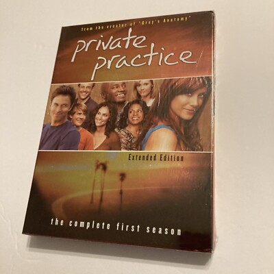 Private Practice - The Complete First Season (DVD, 2008, 3-Disc Set, Extended...
