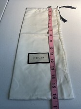 GUCCI Satin Dust Bag With Ribbon Drawstring 16 x 6.5 0085 LOT 5 BAG