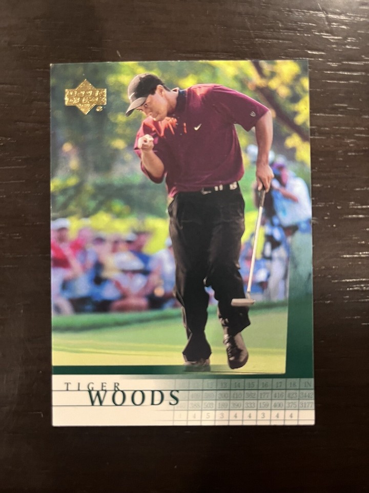 Tiger Woods 2001 Rookie Card Lot 6 Cards 4 Graded. 2001 UD 1 NM See