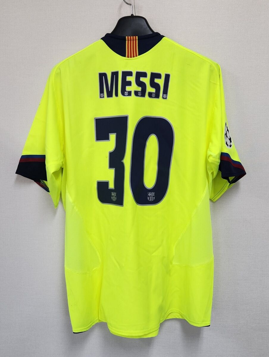 2005-06 Barcelona Away S/S No.30 MESSI La LIGA 05-06 FCB 2005-06 Barcelona Away S/S No.30 MESSI La LIGA 05-06 FCB