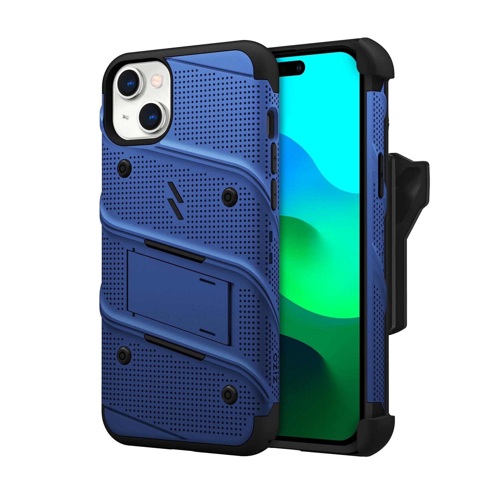 ZIZO BOLT BUNDLE IPHONE 15 PLUS CASE WITH TEMPERED GLASS+Holster