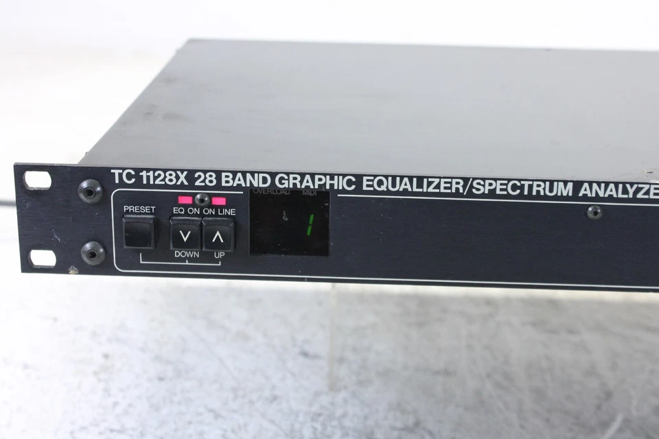 TC electronic TC 1128X 28 band graphic equalizer/spectrum analyzer (No.2) - Image 2 of 4