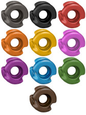RAD Super Duece 38 Peep Sight All Colors 3/16 7/32 1/4" Radical Archery Designs