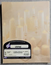 Shining Candles Printer Paper 100 Sheets Computer Stationary Letter head 