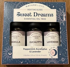 Nature Love Sweet Dreams Essential Oils 3ct.  