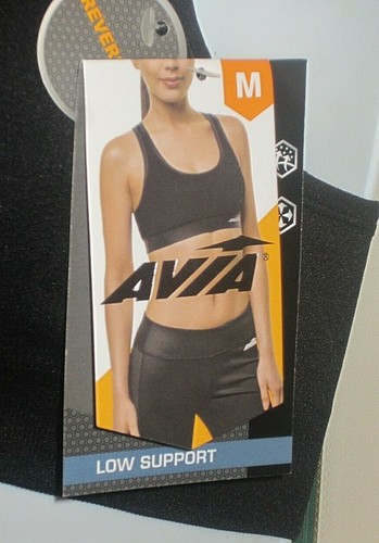 NWT Women's Avia Low Support Reversible Seamless Pull On Sports Bra Size Medium - Picture 3 of 11