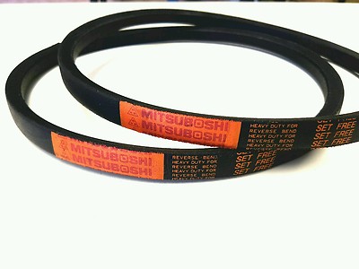 2 Original Mitsuboshi Zapfwellenriemen für Kubota G2160 ersetzt K2110-25030