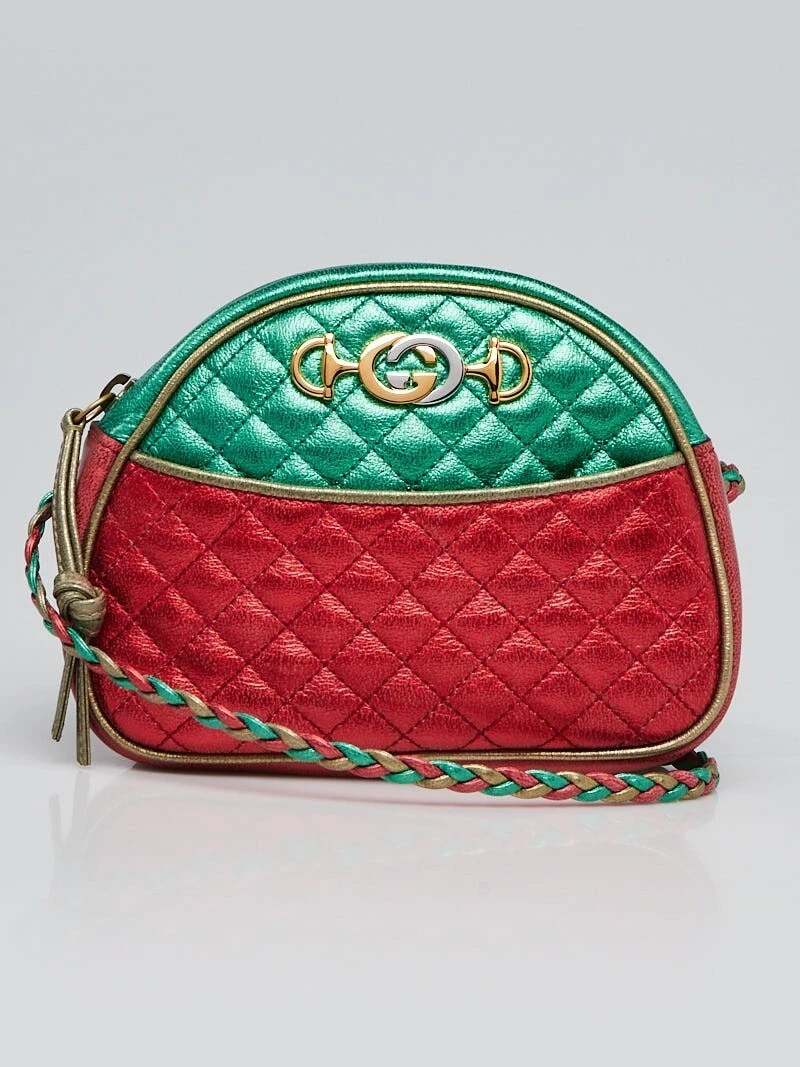 Gucci laminated leather sales mini bag