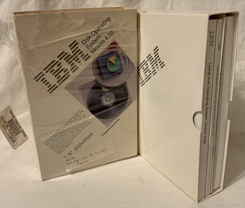 Vintage 1988 IBM Disk Operating System Version 4.0 - 3.5” discs COMPLETE - Picture 2 of 9