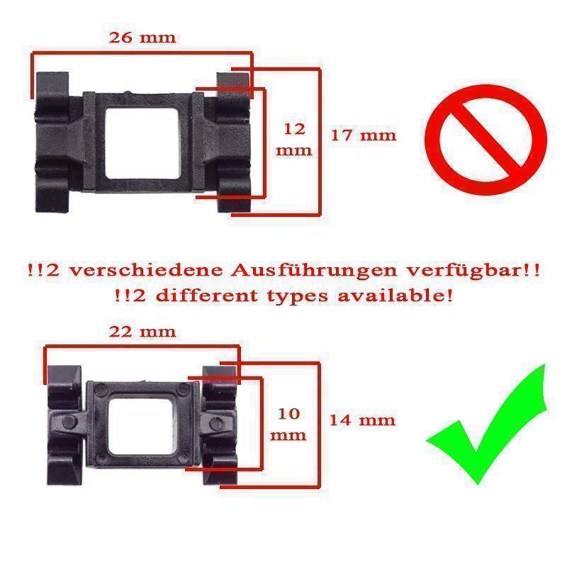 パーツ New PPT PPT3704 Mercedes Type-2 40 X YOU.S Rocker Mounting Clips For MERCEDES SLK R170