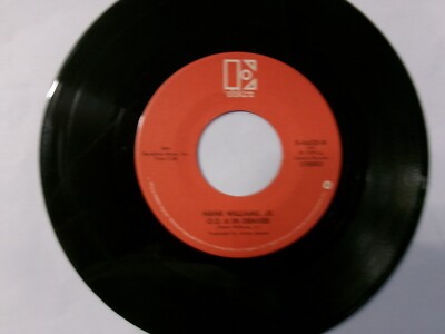 Hank Williams, Jr.-EX 45 O.D.'d in Denver/Whiskey Bent and Hell Bound