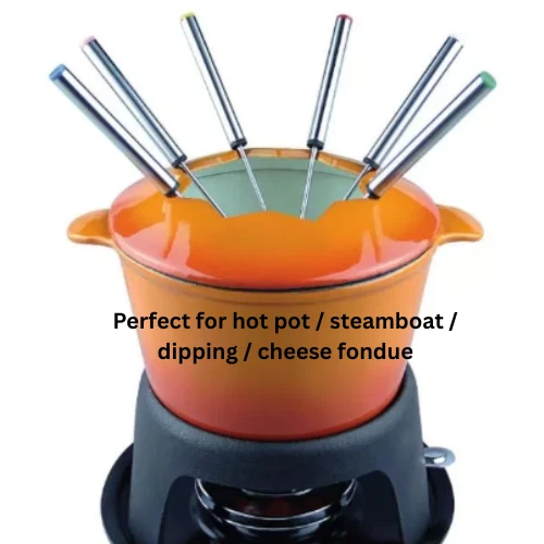 x10 pieces stainless steel takoyaki roller / fondue skewer - Image 3 of 4