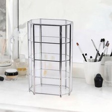 Klarglas-Schmuckvitrine, Kosmetik-Organizer für Badezimmer-Waschtisch