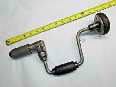 Vintage MILLERS FALLS Co. 8'' Vintage Woodworkers Auger Brace, USA