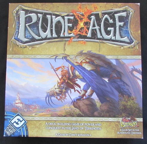 Rune Age Board Game Runebound Deck Building Card Game Fantasy Flight FFG 100%