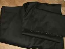  J.B BRITCHES DRESS PANTS WOOL ELASTANE BLACK SOLID, 34R