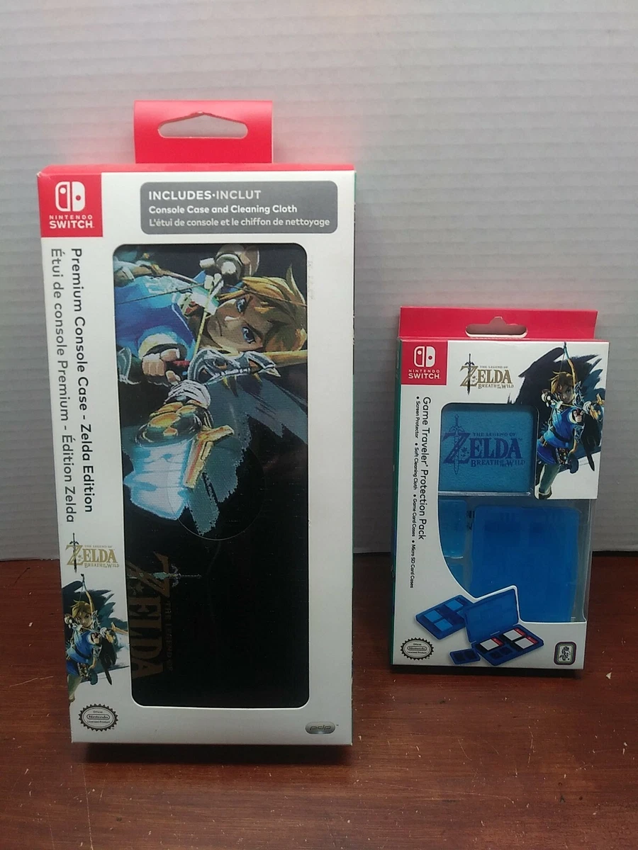 New Nintendo Switch Zelda Edition Premium Travel Case for Console + Extras