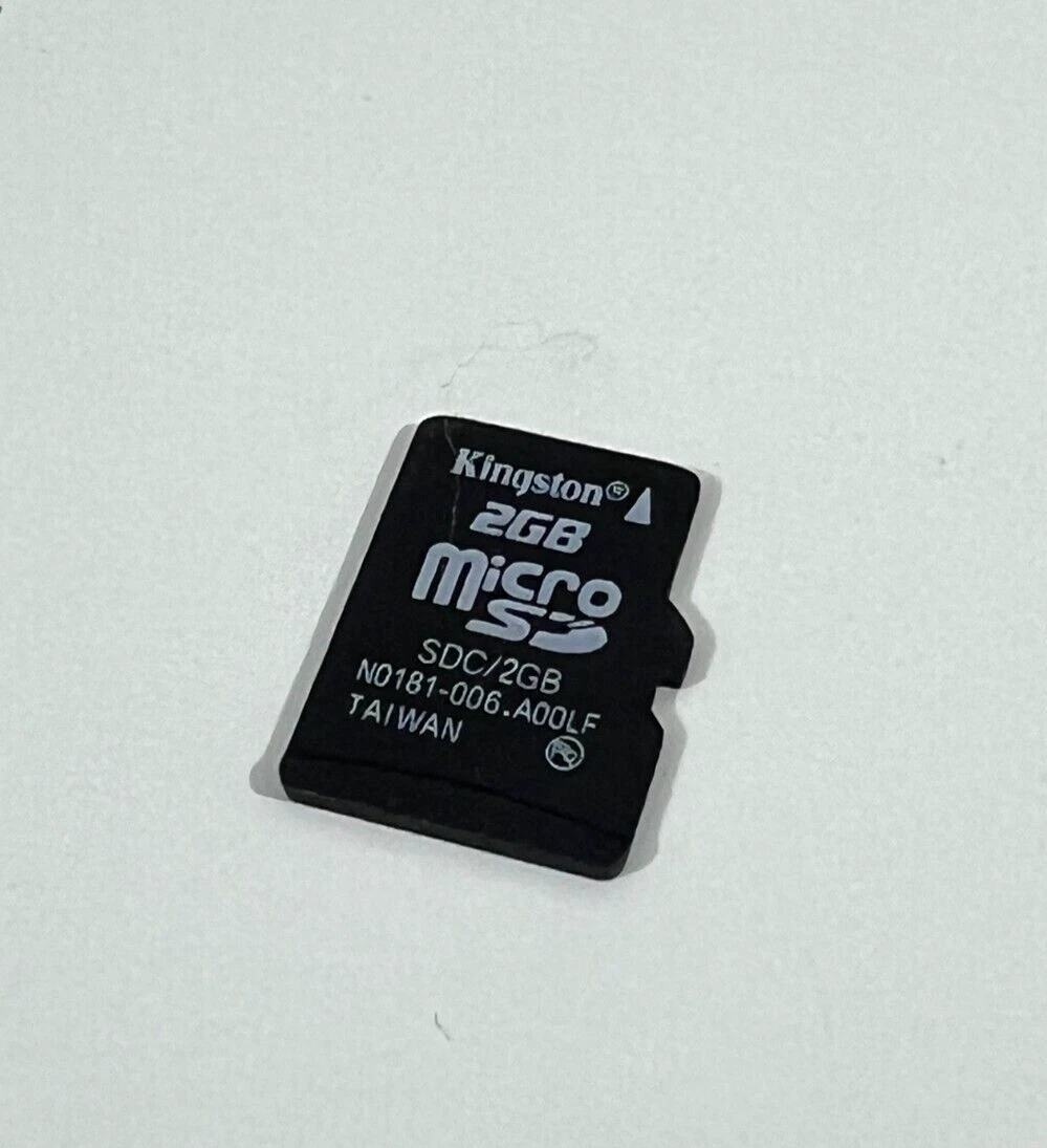 Tarjeta De Memoria Kingston 2gb Microsd Sdc / 2gbsp | Cuotas sin interés