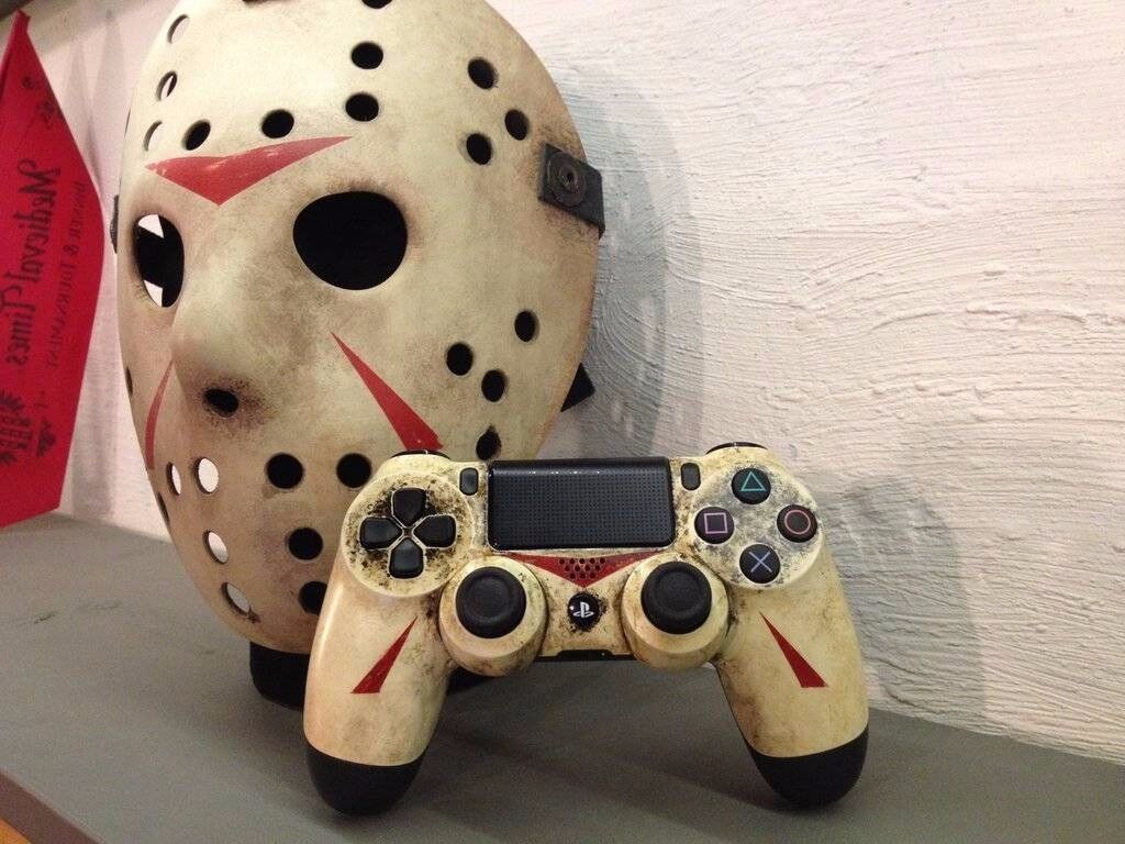 Original Friday the 13th Jason Voorhees Sony PlayStation DualShock 4  Controller