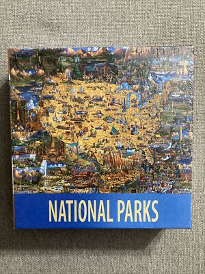 Flip N Fetcher National Parks Puzzle 500 Pieces Complete 16 x 20 Toy Company