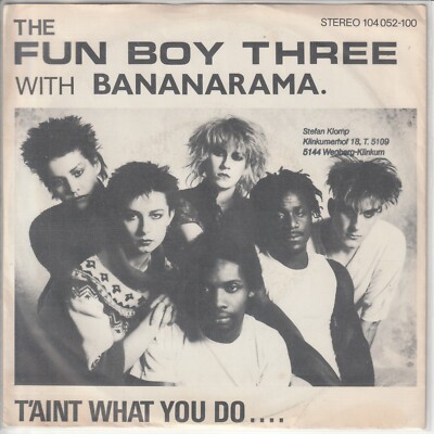 Fun Boy Three with Bananarama   T´aint what you do   - The  Funrama  Theme  7 