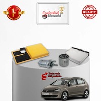 Set Service 4 Filter VW Golf Plus 1.4 16V 59KW 80CV Von 2006->