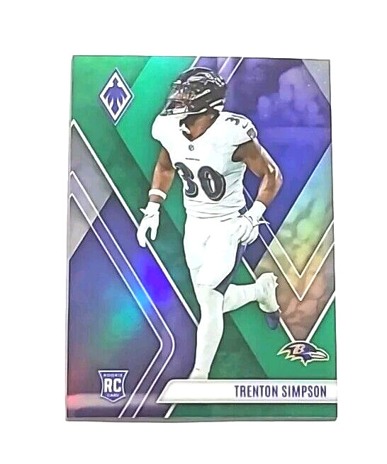 Trenton Simpson Panini Phoenix #184 Green Seismic