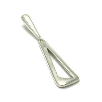Stylish Sterling Silver Pendant Genuine Solid Hallmarked 925 Handmade ...