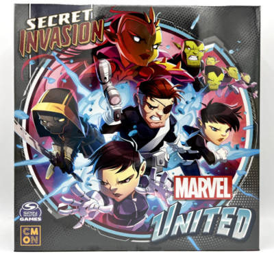 Marvel United SECRET INVASIONS Kickstarter Exclusive Expansion English CMON
