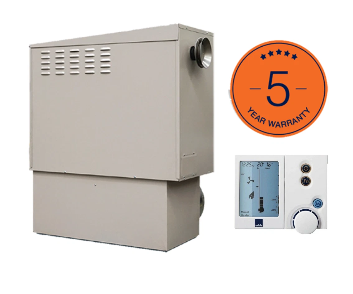 BRIVIS BUFFALO 5 STAR BX520 Ducted Gas Heater 20kW + FREE NC6 Network  Controller | eBay