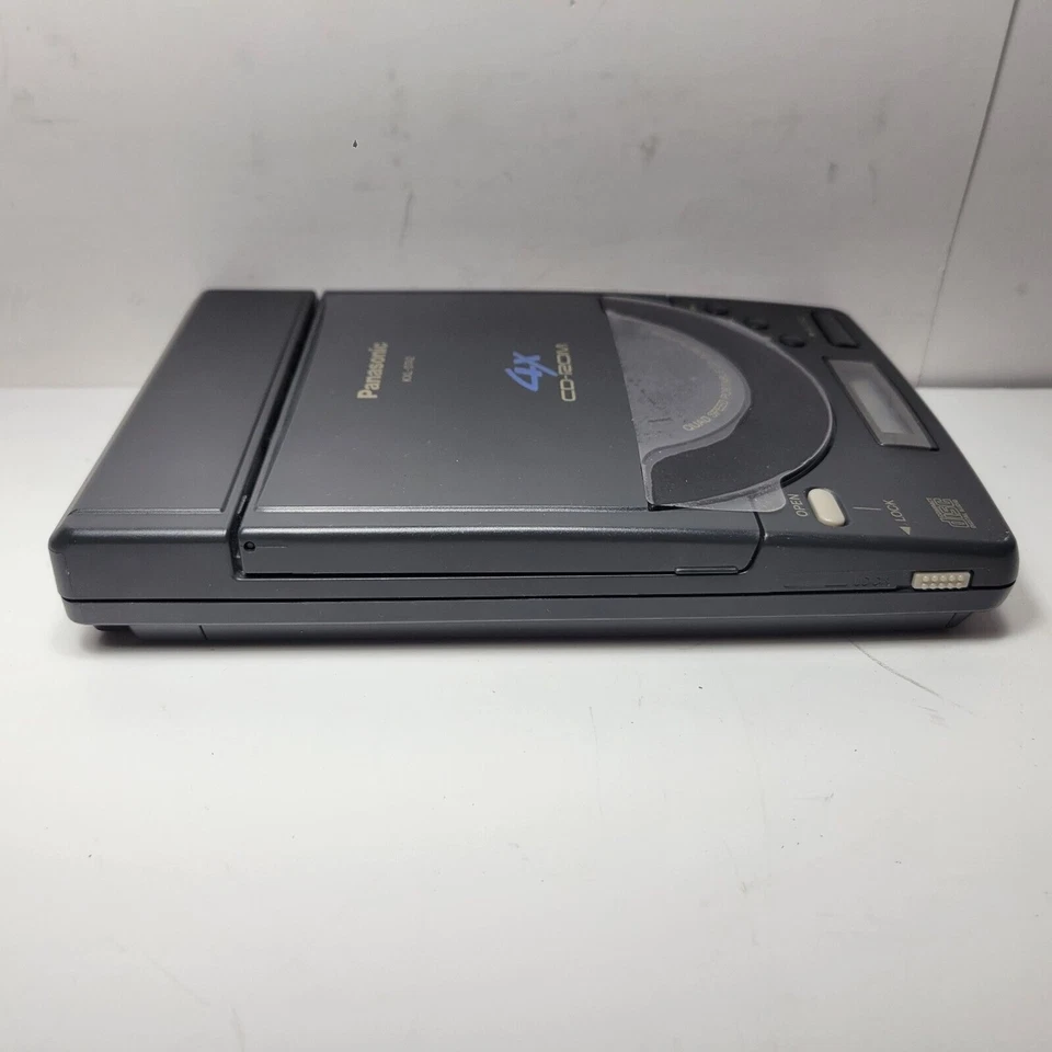 松下便携式 CD-ROM 驱动器 KXL-D742 日本制造 已测试工作,无充电器 — 第 4/4 张图片