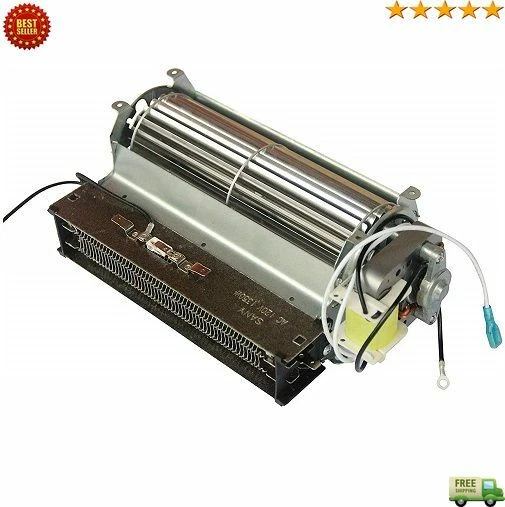 120V Electric Blower Squirrel Fan With Heating Element 1350W Twin Star  Fireplace | eBay